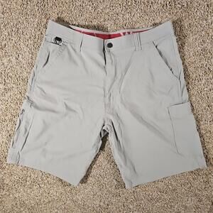 Wrangler Sz 36 Nylon Gray Hiking Shorts